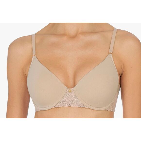 C 13 Natori Bliss Perfection Contour Underwire color cafe size 32C - Picture 1 of 8